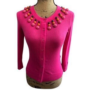 Kate Spade Rio Embellished Cardigan NWT